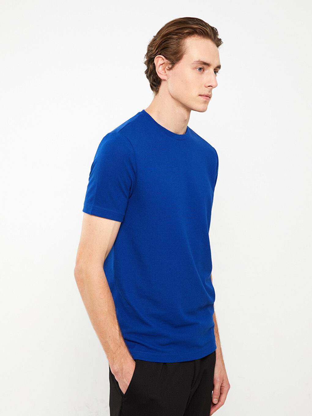Crew Neck Short Sleeve Men's T-shirt