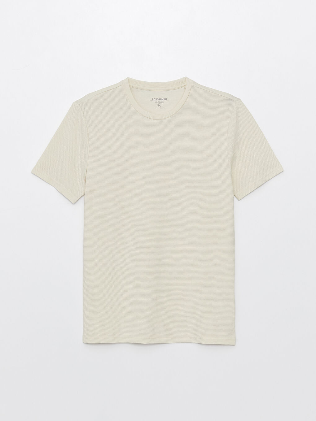 Tricou pentru Bărbați cu Mânecă Scurtă și Guler Rotund-5