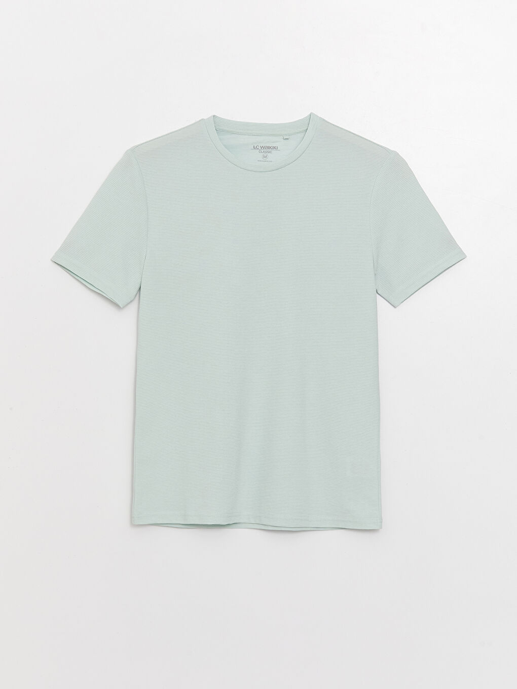 Мужская футболка с круглым вырезом и короткими рукавами-5