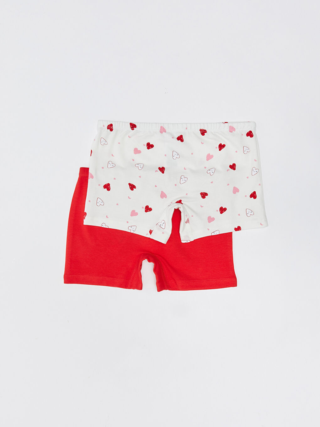 Printed Girls' Boxer 2 Pack-1