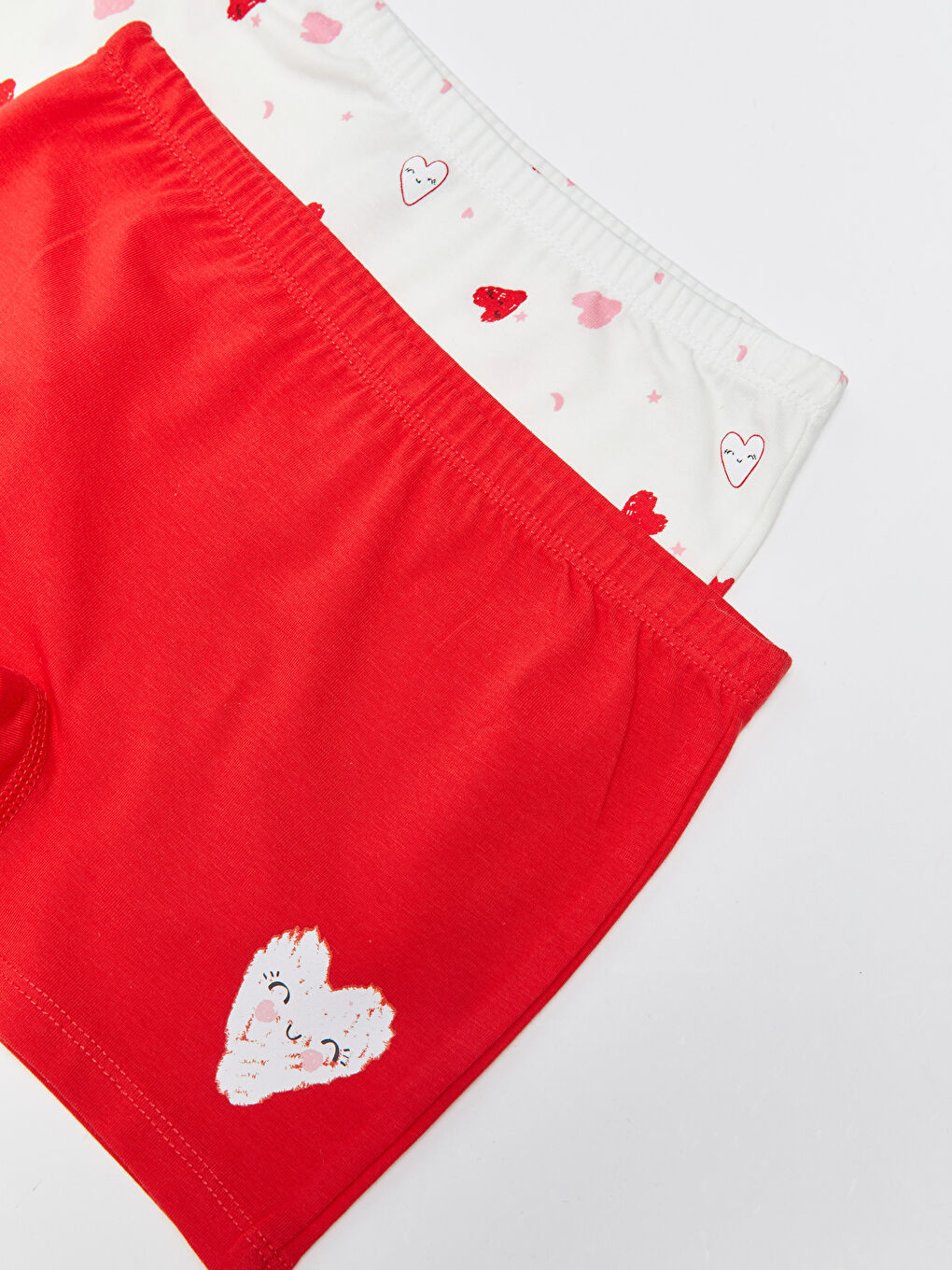 Printed Girls' Boxer 2 Pack-2