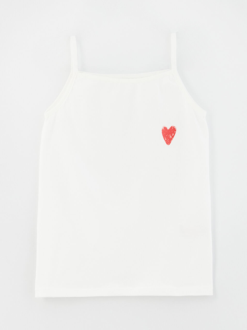 فيست بحمالات مطبوع بياقة مربعة للبنات - مجموعتين-1