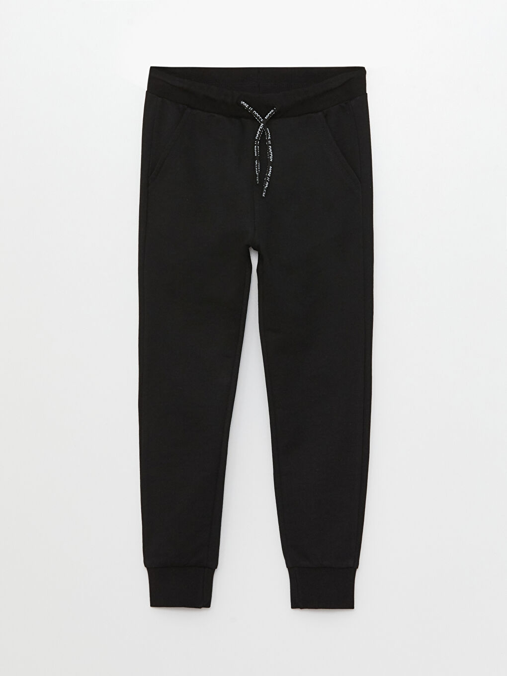 بنطلون رياضي بسيط للأولاد بخصر مرن-3