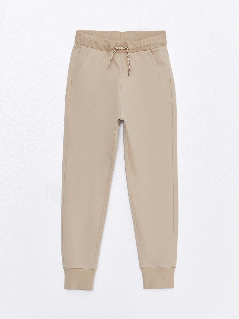 بنطلون رياضي بسيط للأولاد بخصر مرن-2