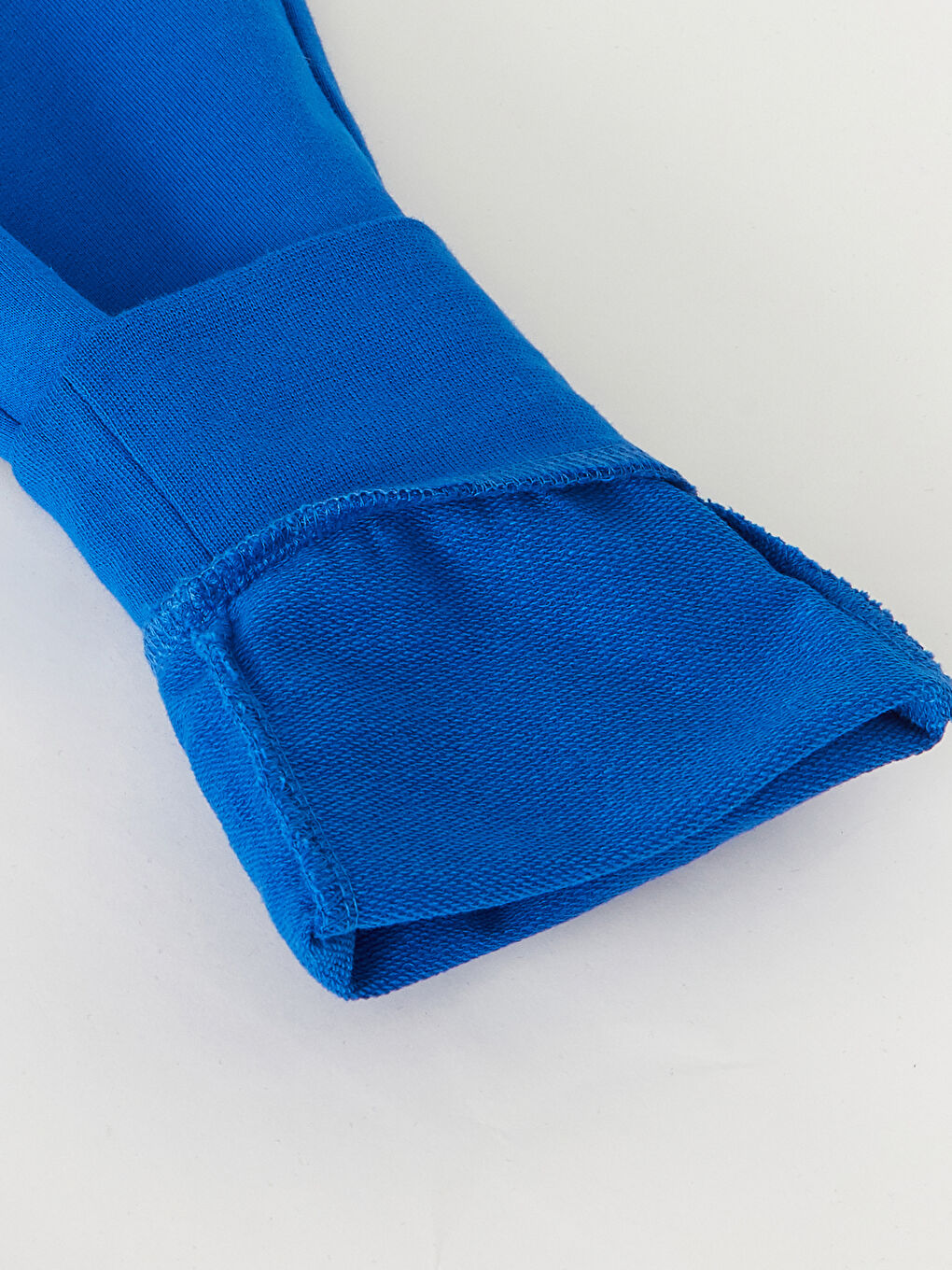 Mavi Beli Lastikli Basic Erkek Çocuk Jogger Eşofman Altı-3