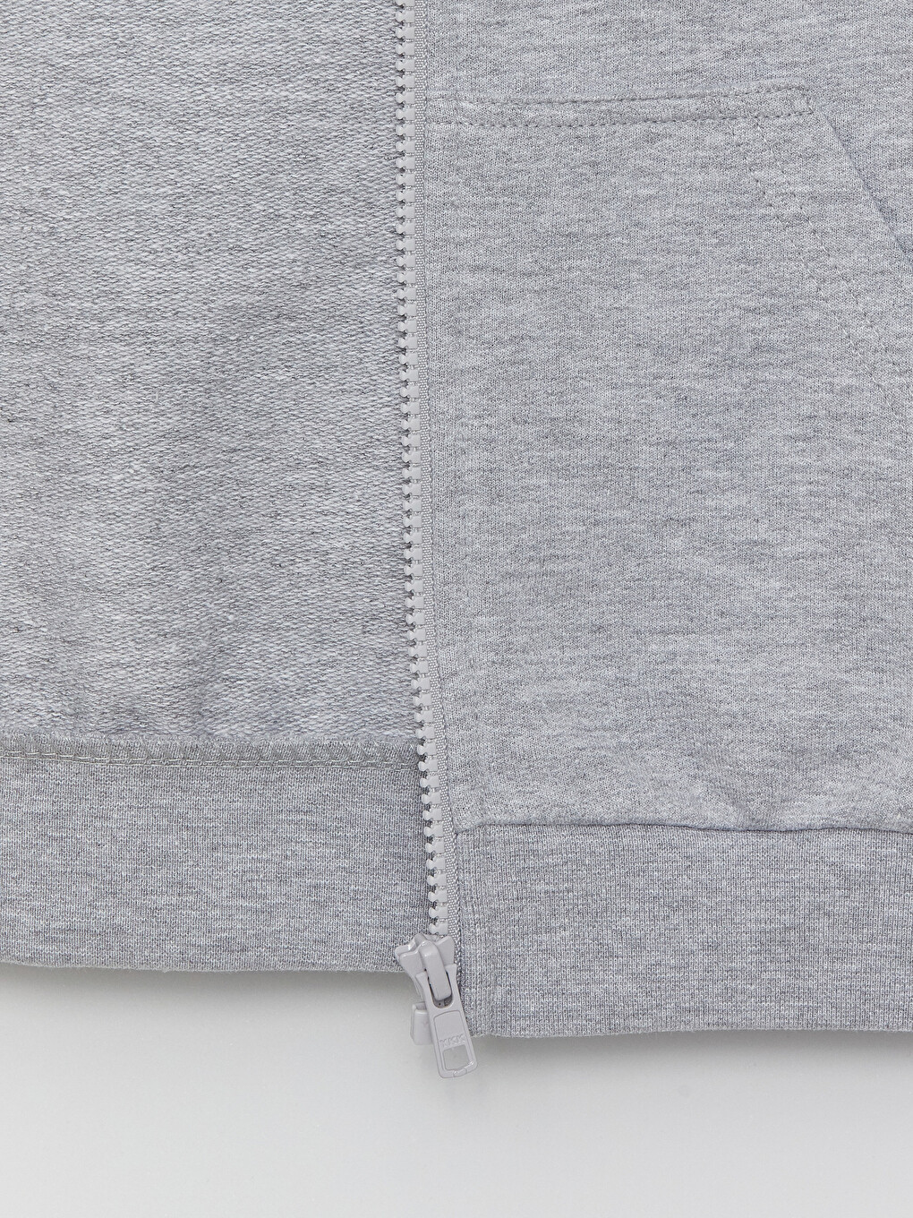 Hooded Basic Boy Zippered Vest-1