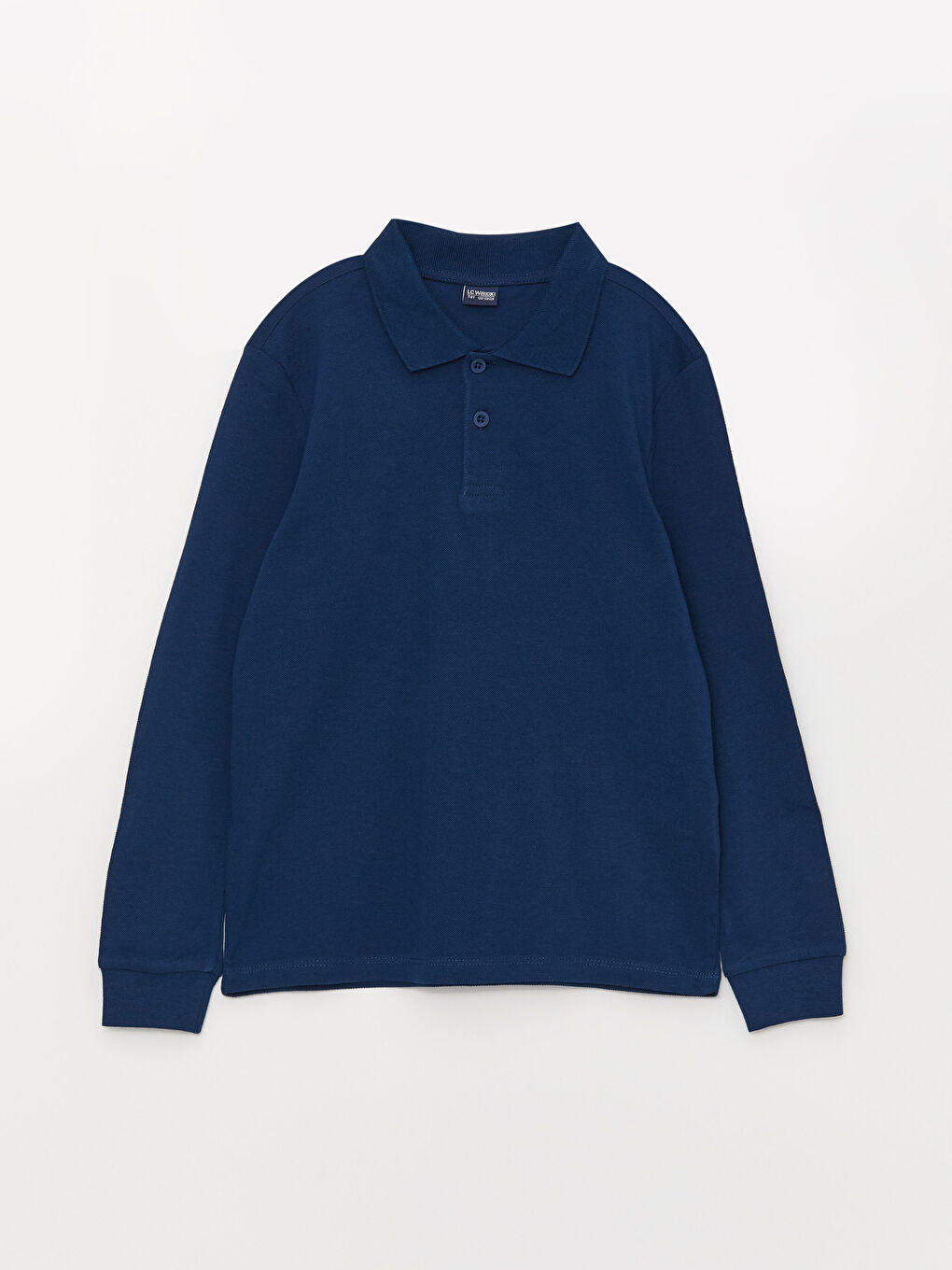 Polo Neck Basic Long Sleeve Boy T-shirt -S31378Z4-JC7