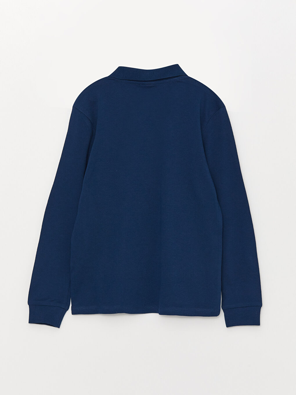 Polo Neck Basic Long Sleeve Boy T-shirt -S31378Z4-JC7