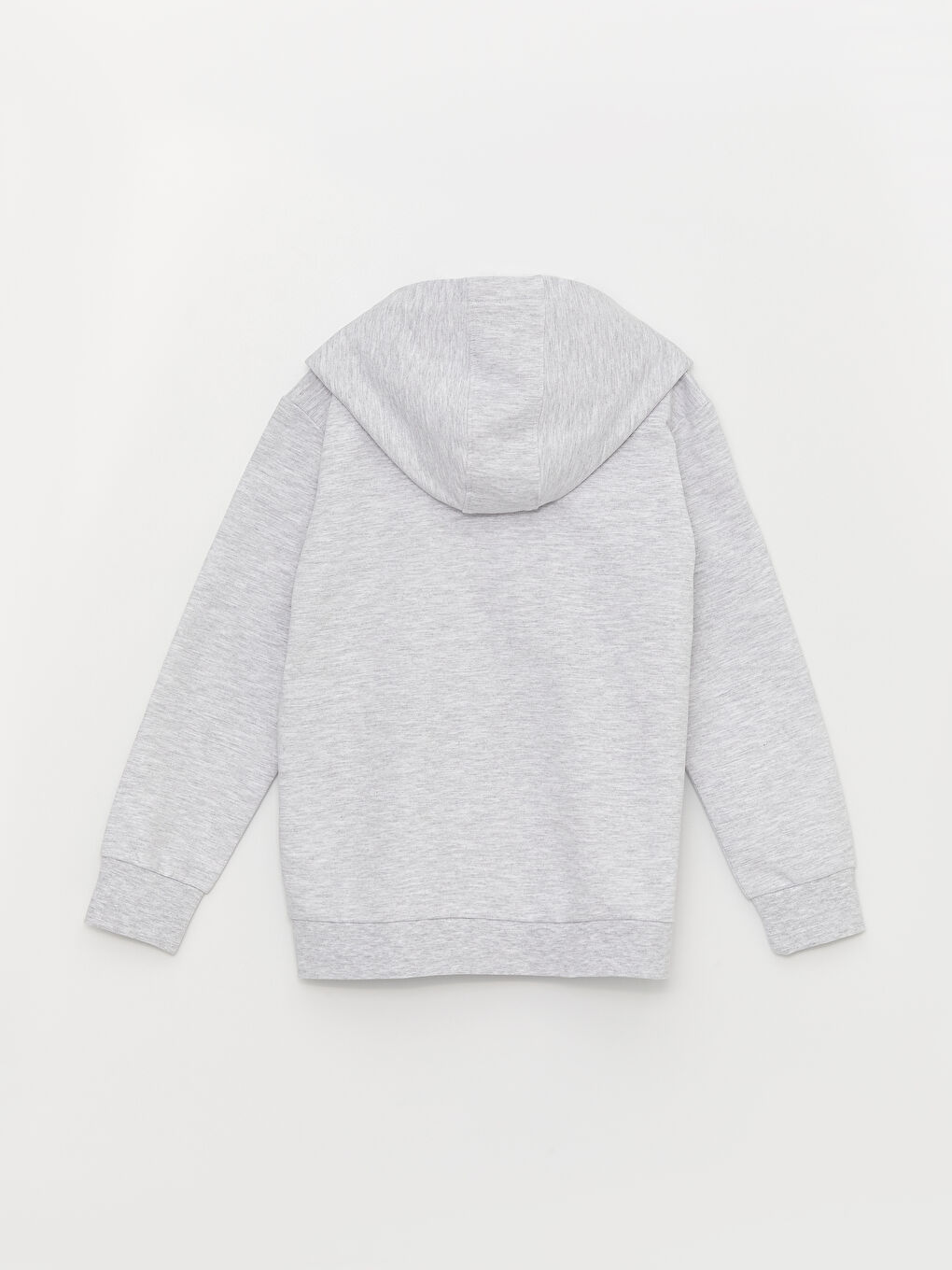 LCW Kids Hooded Basic Long Sleeve Boys' Zippered Sweatshirt -S31379Z4-LAK