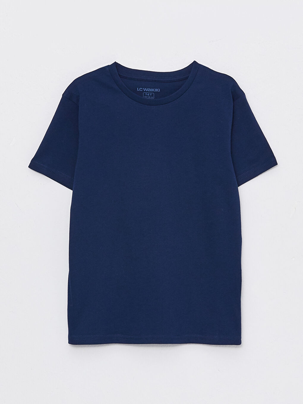 Crew Neck Basic Short Sleeve Boys' T-Shirt -S31380Z4-JC7
