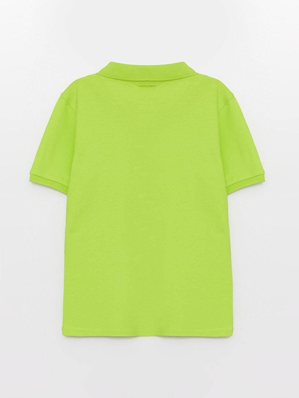 Polo Neck Basic Short Sleeve Boys' T-Shirt -S31381Z4-JSZ
