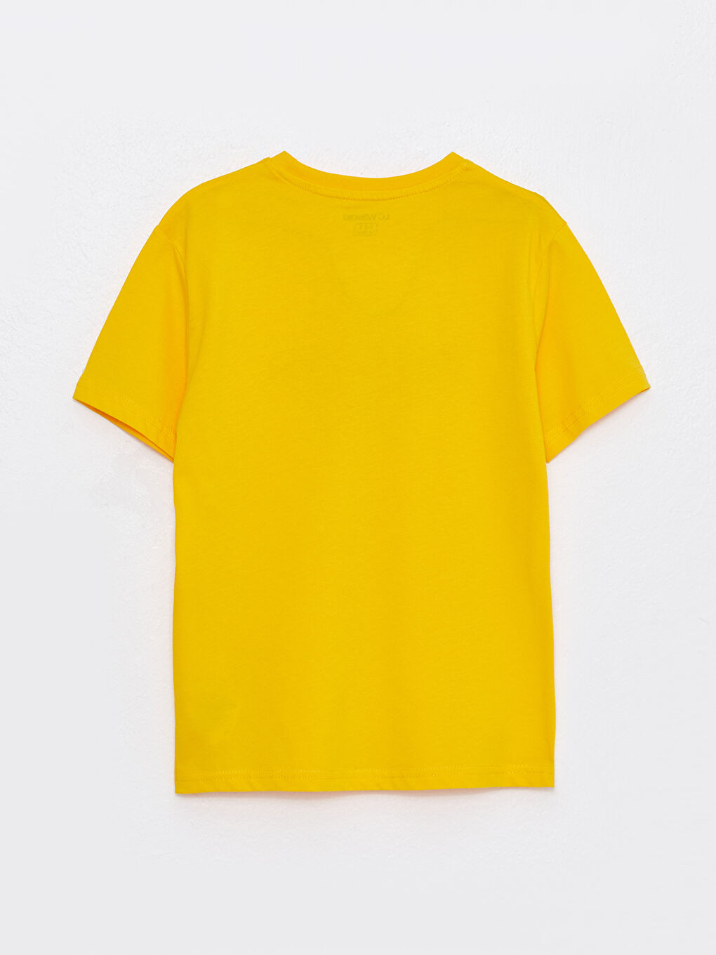 Crew Neck Printed Short Sleeve Boys' T-Shirt-1