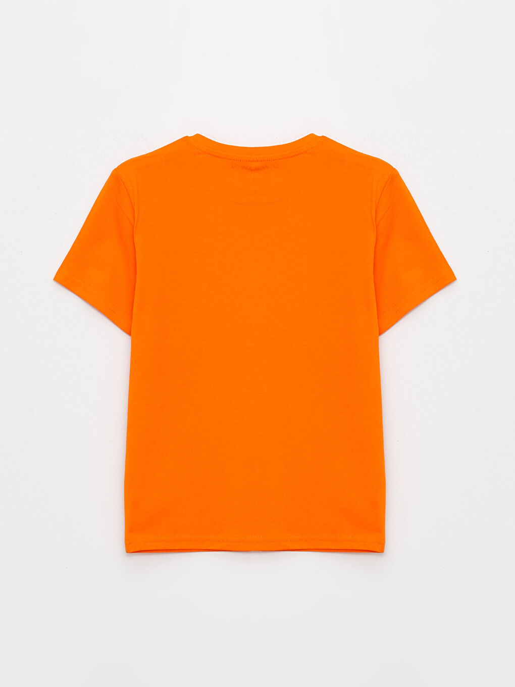 Crew Neck Printed Short Sleeve Boys' T-Shirt-1