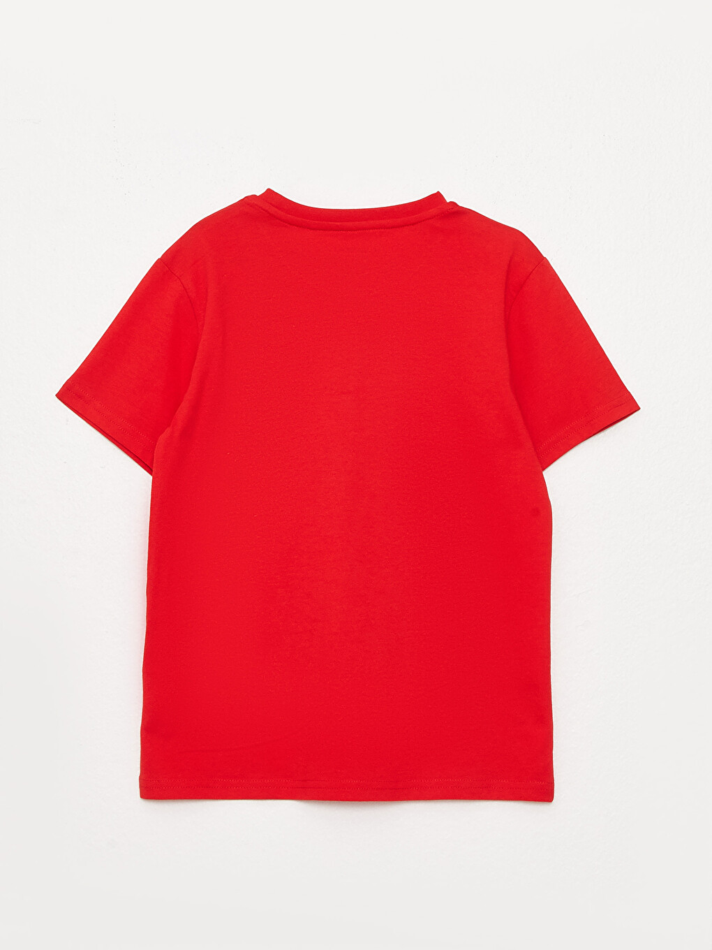 Crew Neck Printed Short Sleeve Boys' T-shirt-1