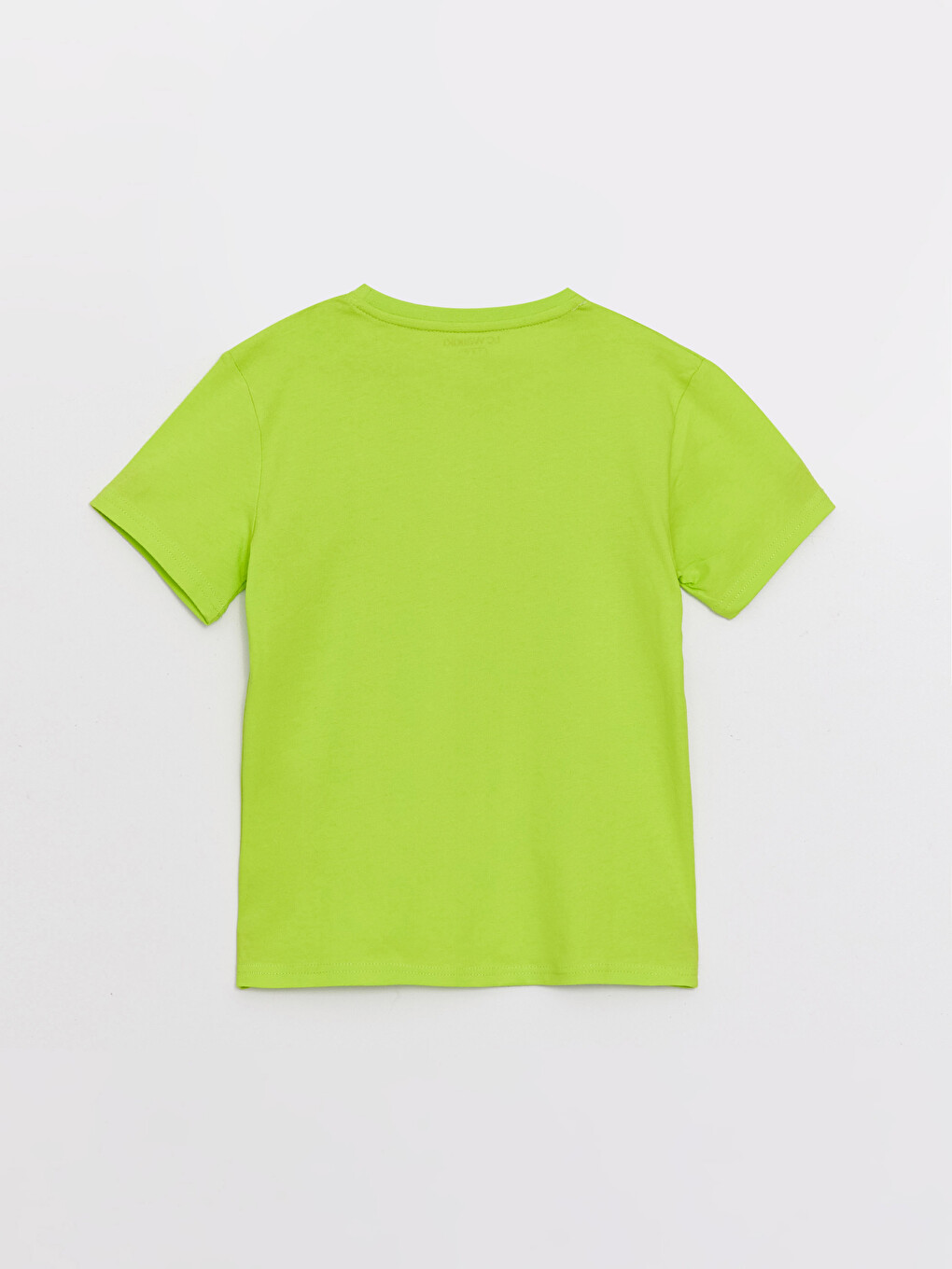 Crew Neck Printed Short Sleeve Boys' T-shirt-1