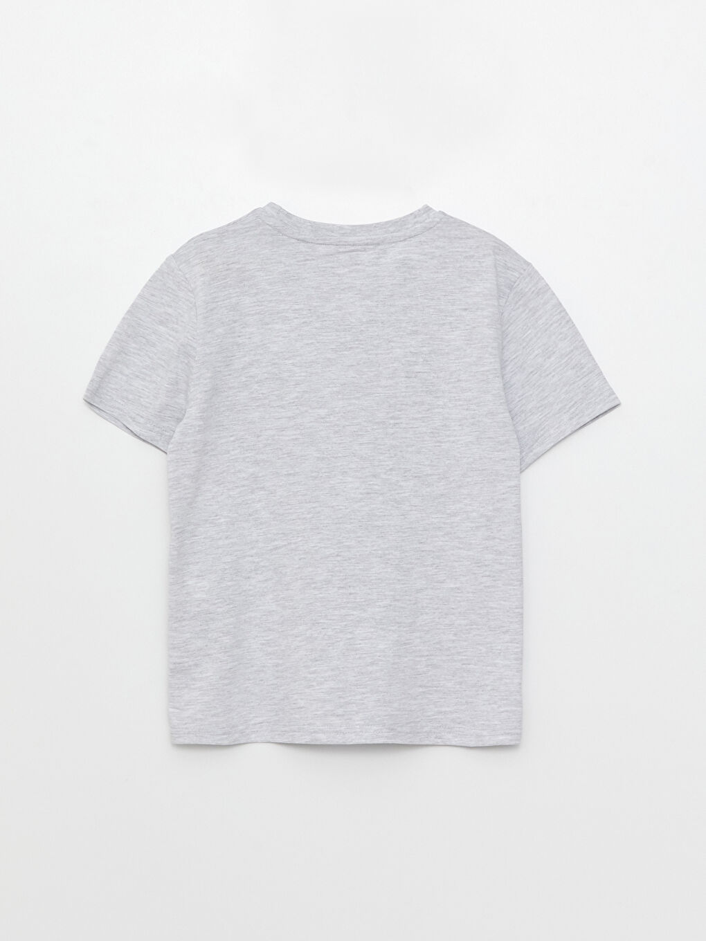 Crew Neck Printed Short Sleeve Boys' T-Shirt -S31382Z4-LAK