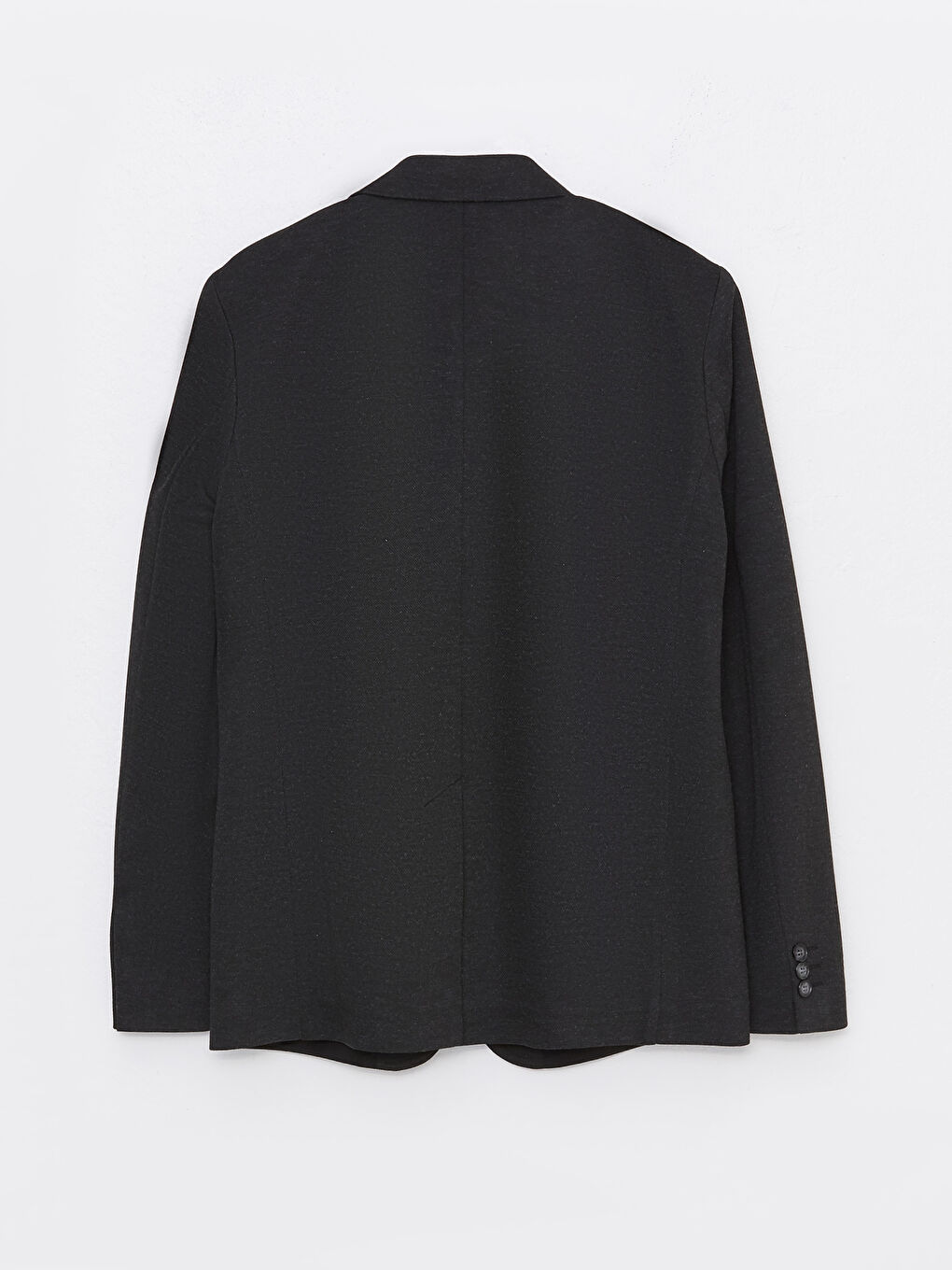 Siyah Dar Kalıp Erkek Blazer Ceket-6