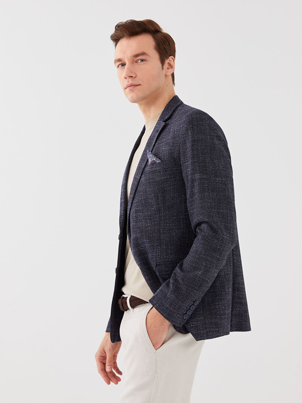 LCWAIKIKI Classic Regular Fit Men's Blazer Jacket -S31422Z8-HFS