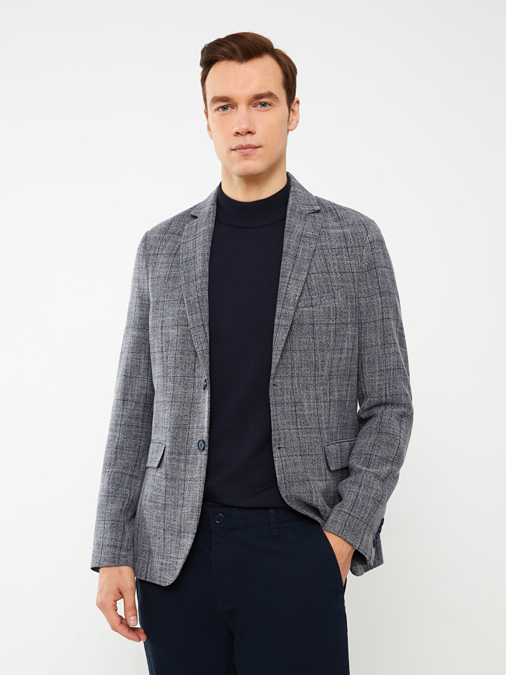 LCWAIKIKI Classic Regular Fit Men's Blazer Jacket -S31423Z8-NOO