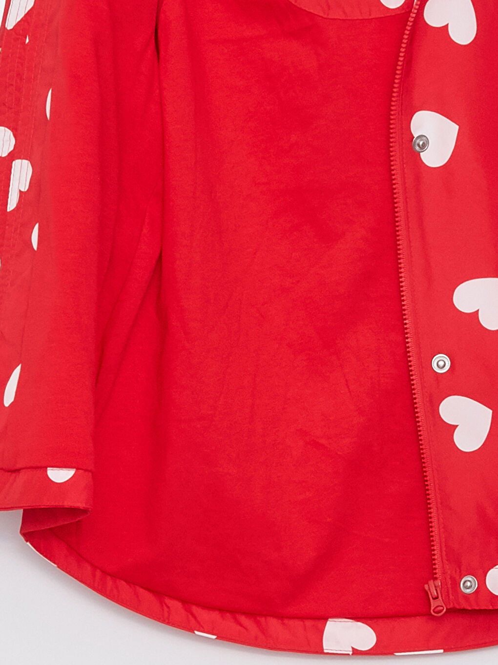 Hooded Long Sleeve Printed Baby Girl Coat -S31452Z1-LTQ