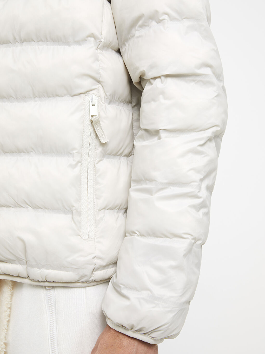 Standard Fit Hooded Men's Puffer Coat -S31461Z8-FYS