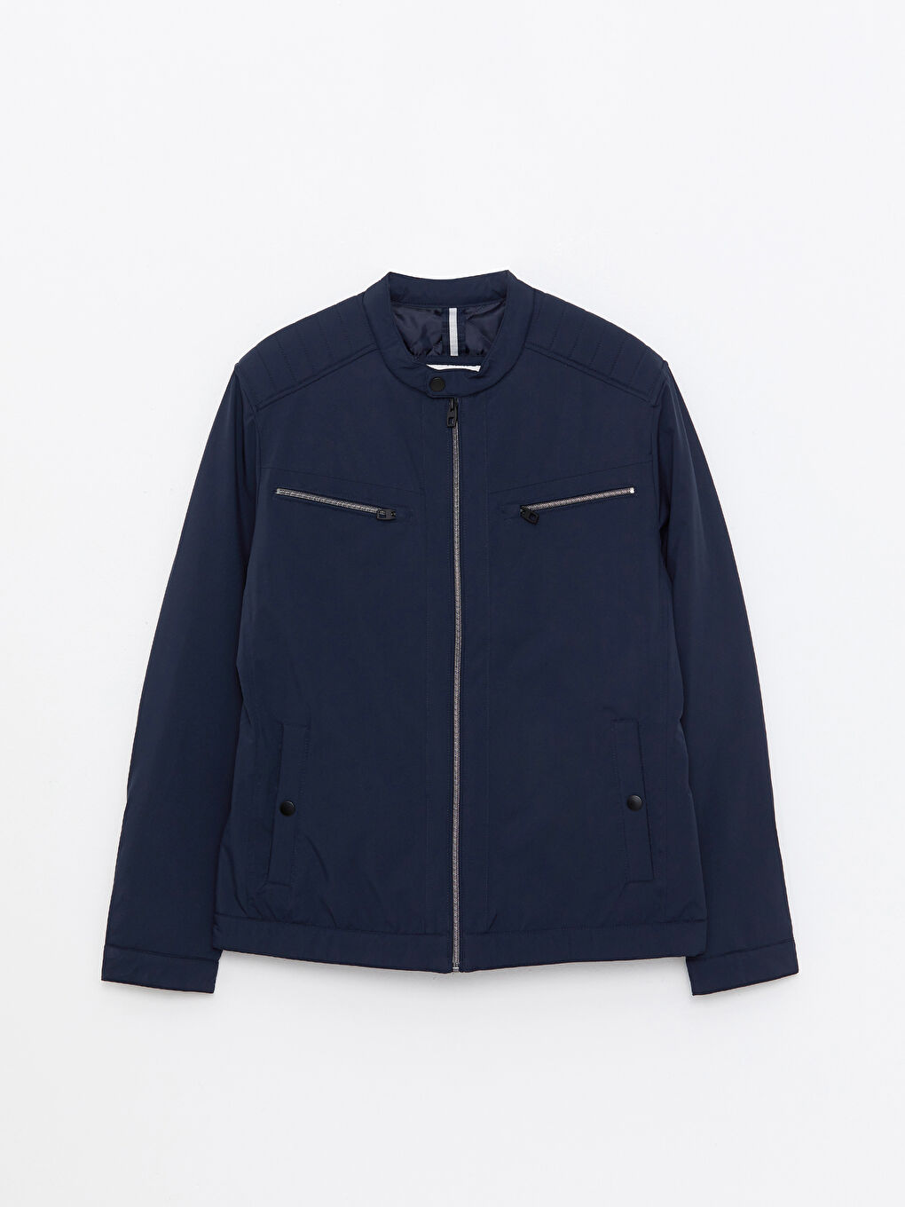 LCW Vision Slim Fit Biker Neck Men's Coat -S31496Z8-RFG
