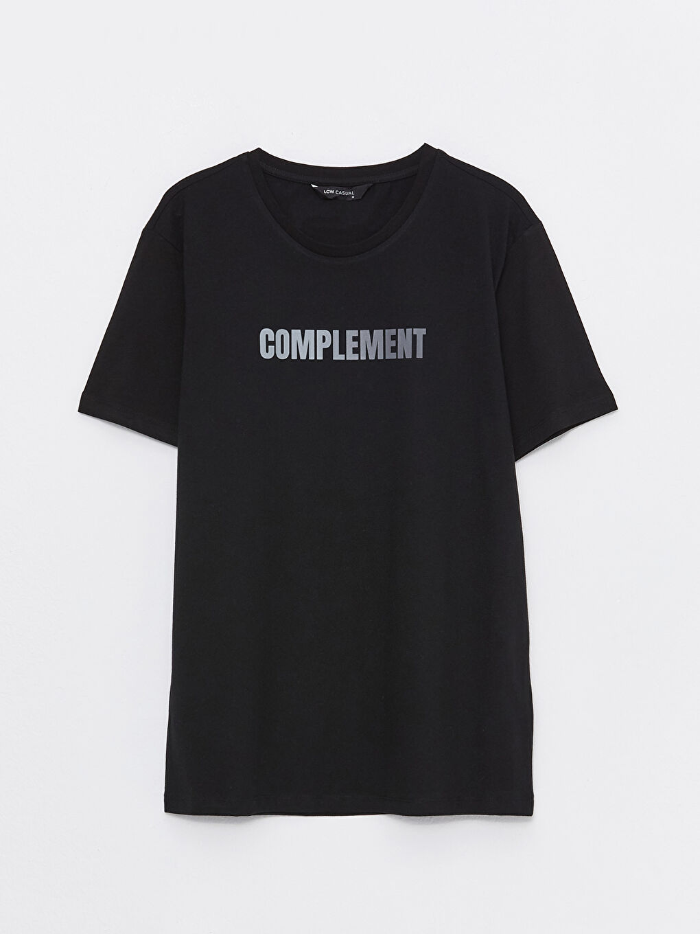 تي شيرت رجال كم قصير كول مدور مطبوع قطن ممشط-5