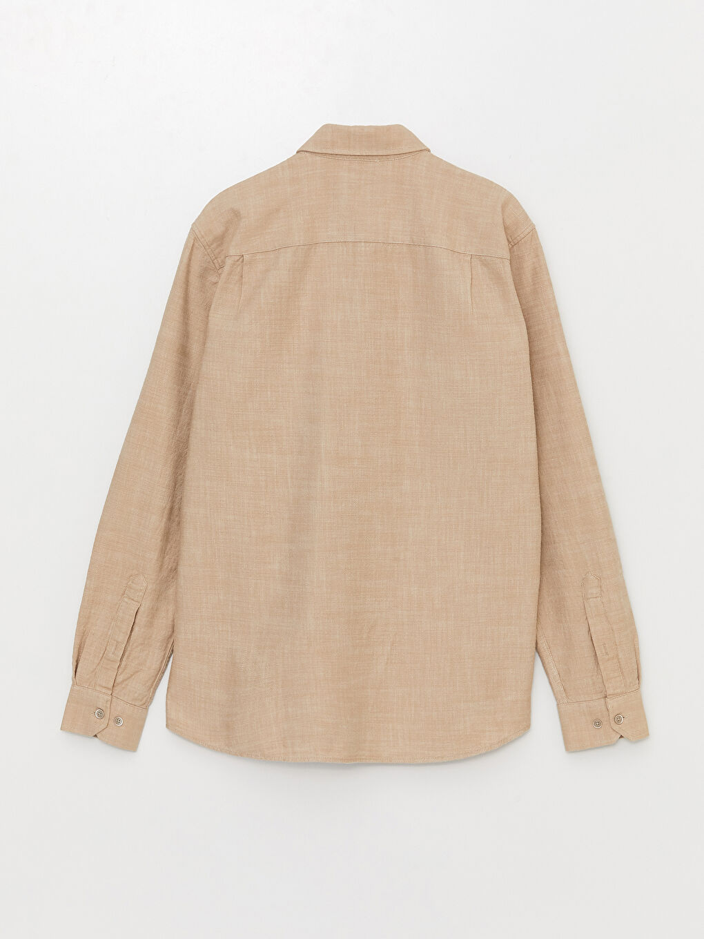 SOUTHBLUE Regular Fit Long Sleeve Gabardine Men's Shirt -S31539Z8-S2R