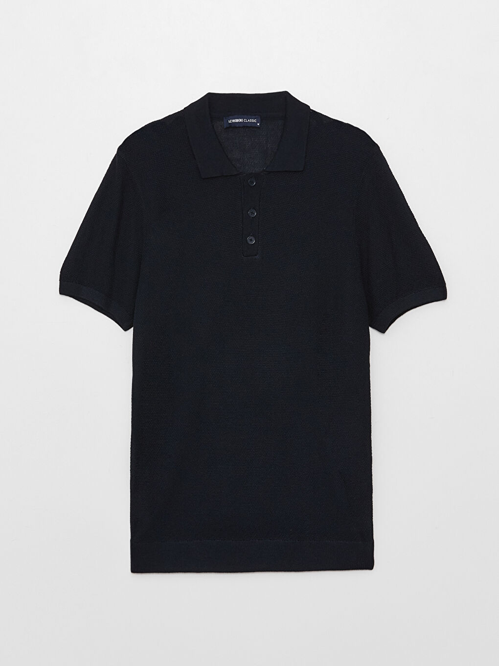 SOUTHBLUE Polo Neck Short Sleeve Men's Knitwear Sweater -S31550Z8-DWP