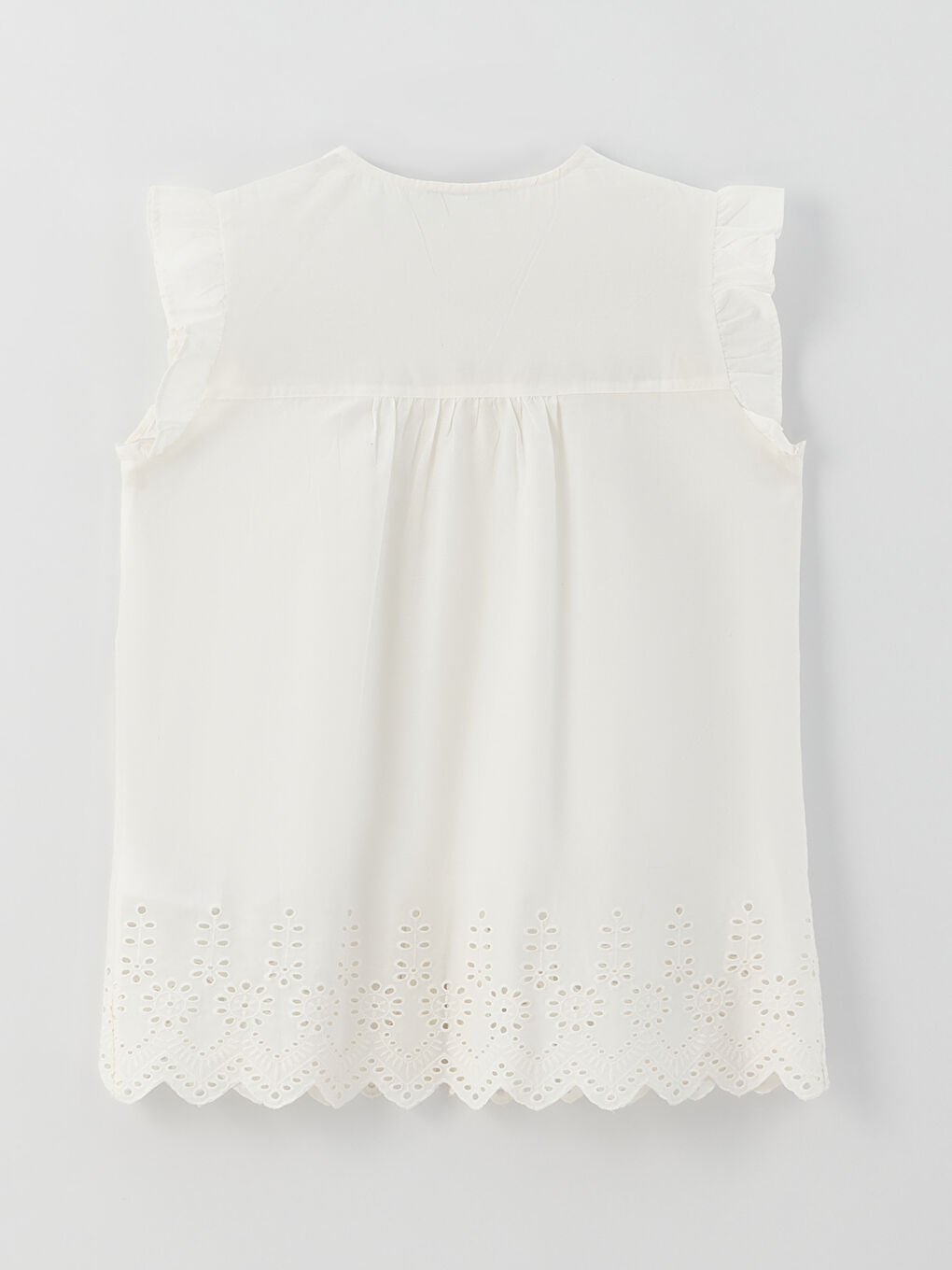 LCWAIKIKI Maternity V-Ausschnitt Bestickte Popeline Umstandsbluse -S31559Z8-E5X