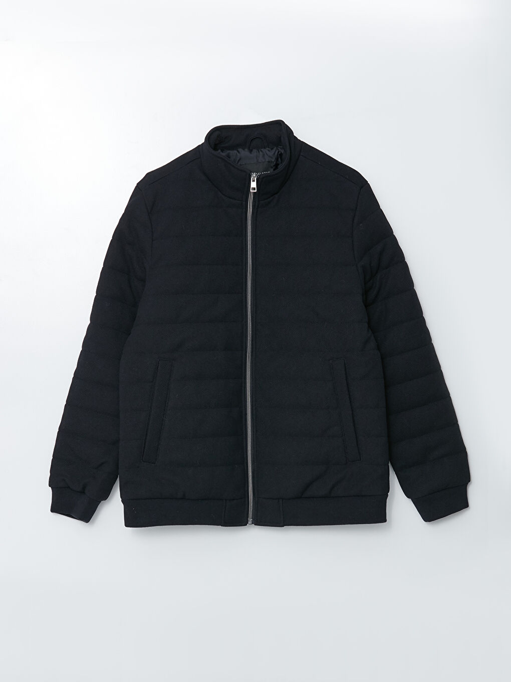 Standard Fit Funnel Neck Men's Coat -S31562Z8-RFD