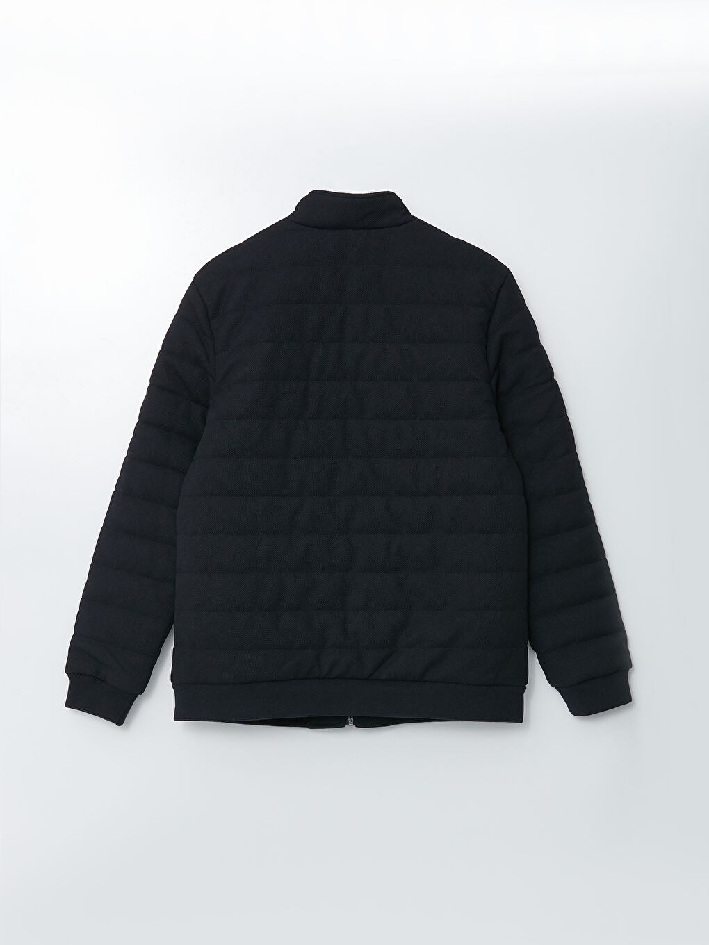 Standard Fit Funnel Neck Men's Coat -S31562Z8-RFD