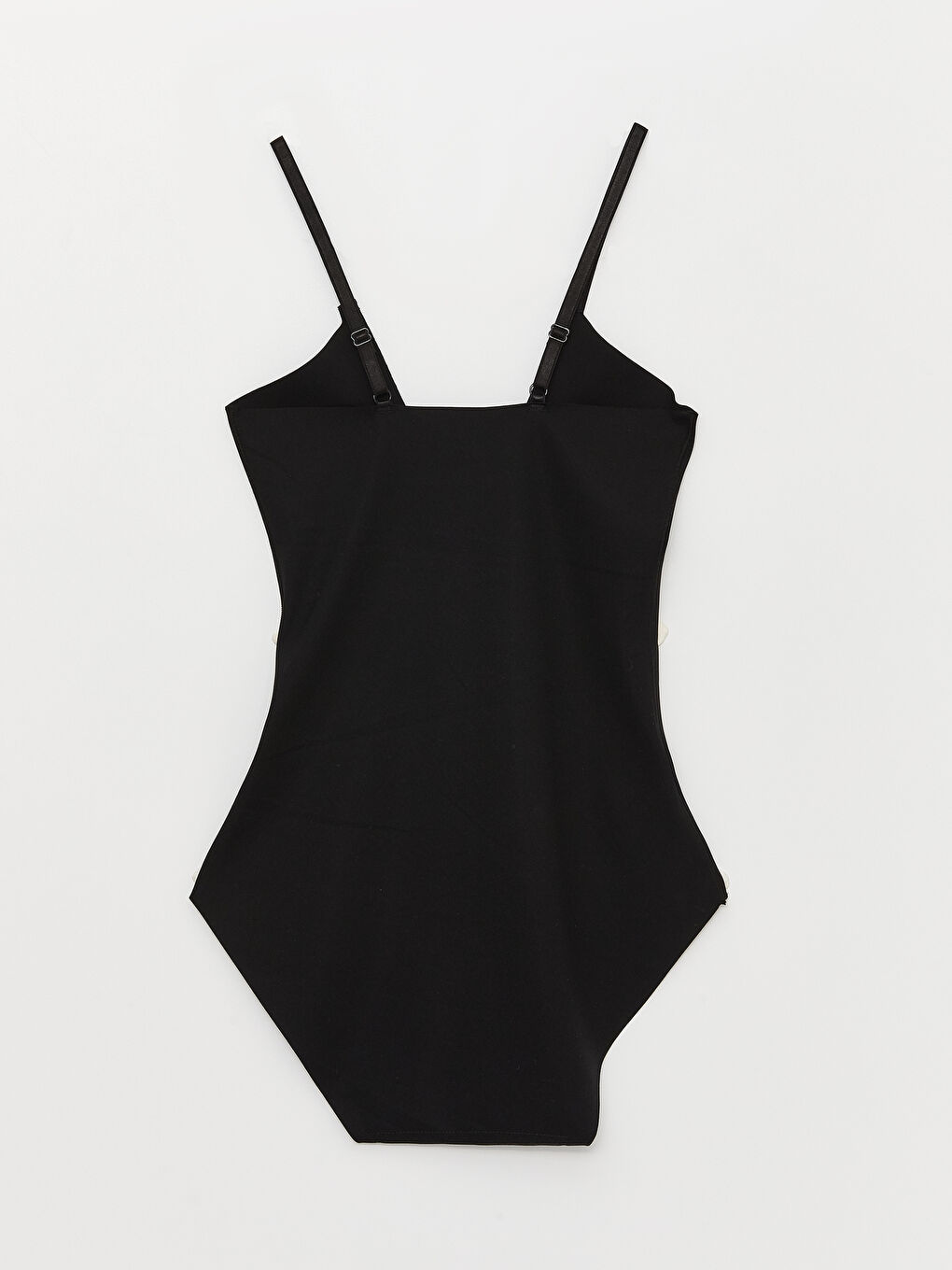 Siyah Düz Askılı Kadın Korse-1