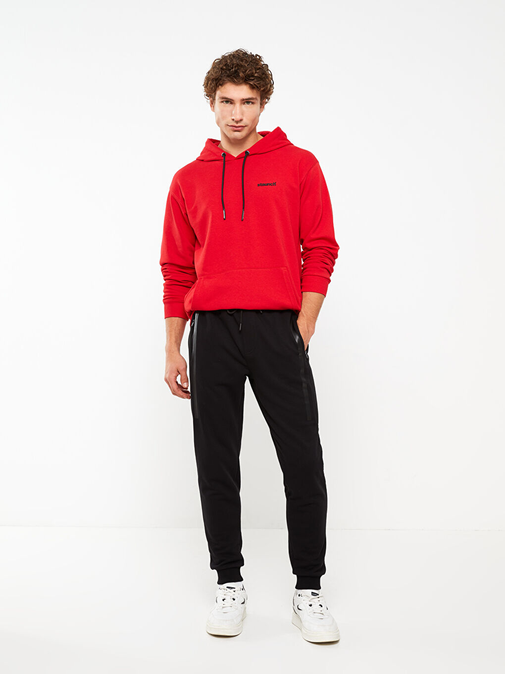 Siyah Slim Fit Erkek Jogger Eşofman Altı