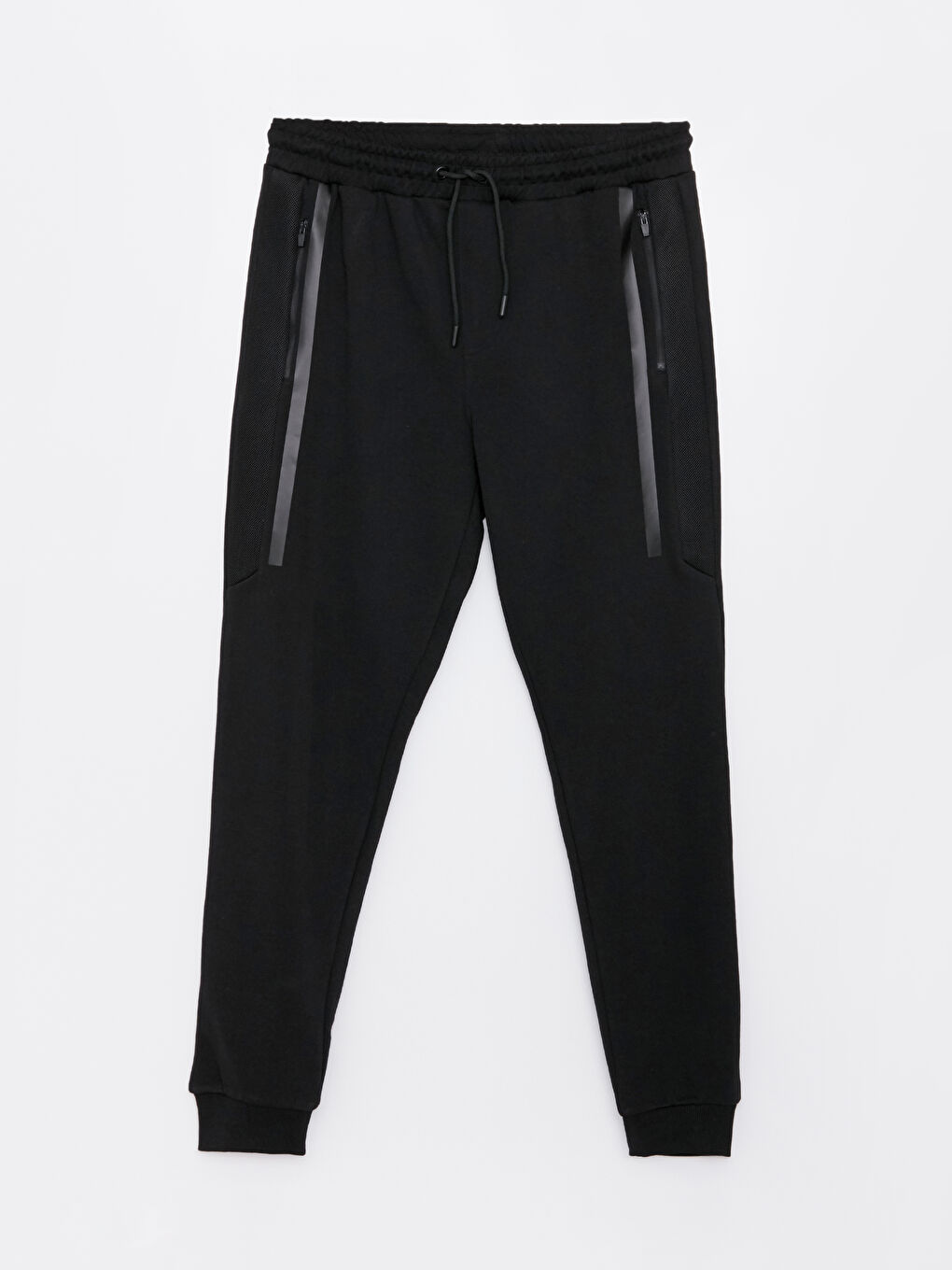 Siyah Slim Fit Erkek Jogger Eşofman Altı-5