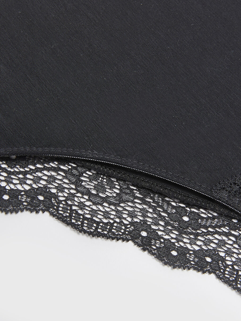 Siyah Dantel Detaylı Klasik Külot-2