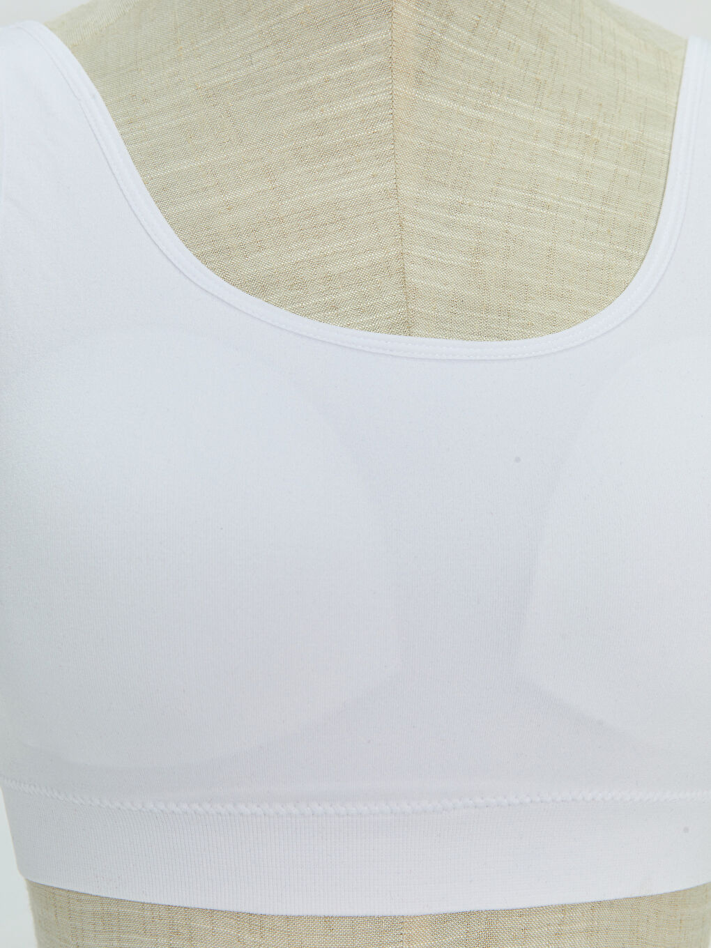 Non-Wired Non-Padded Plain Sports Bra-2