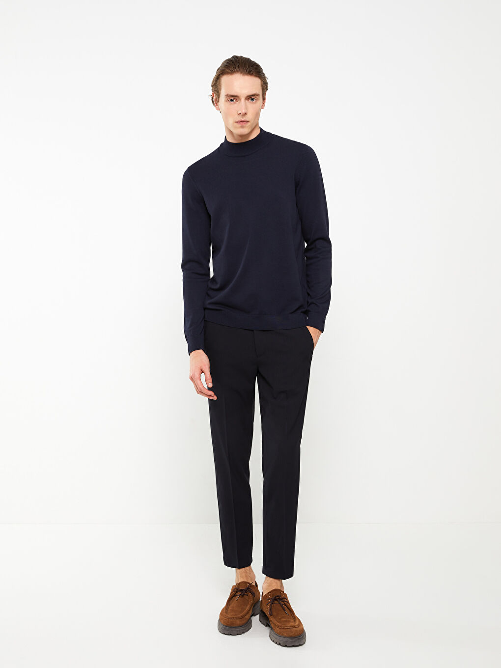 Slim Fit Men's Trousers -S31632Z8-RFH