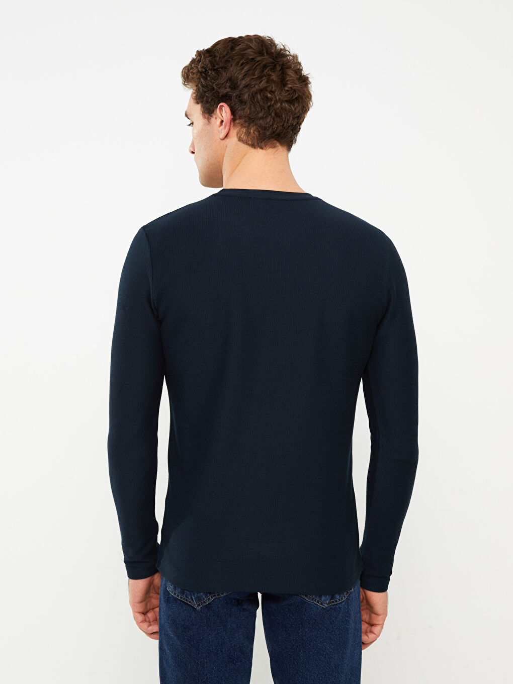 SOUTHBLUE Crew Neck Long Sleeve Men's Sweatshirt -S31633Z8-KN7