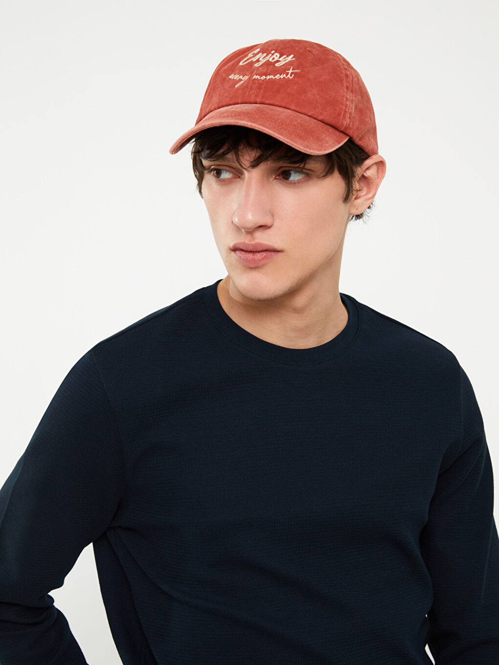 SOUTHBLUE سويتشيرت رجالي بأكمام طويلة وياقة مستديرة -S31637Z8-KN7