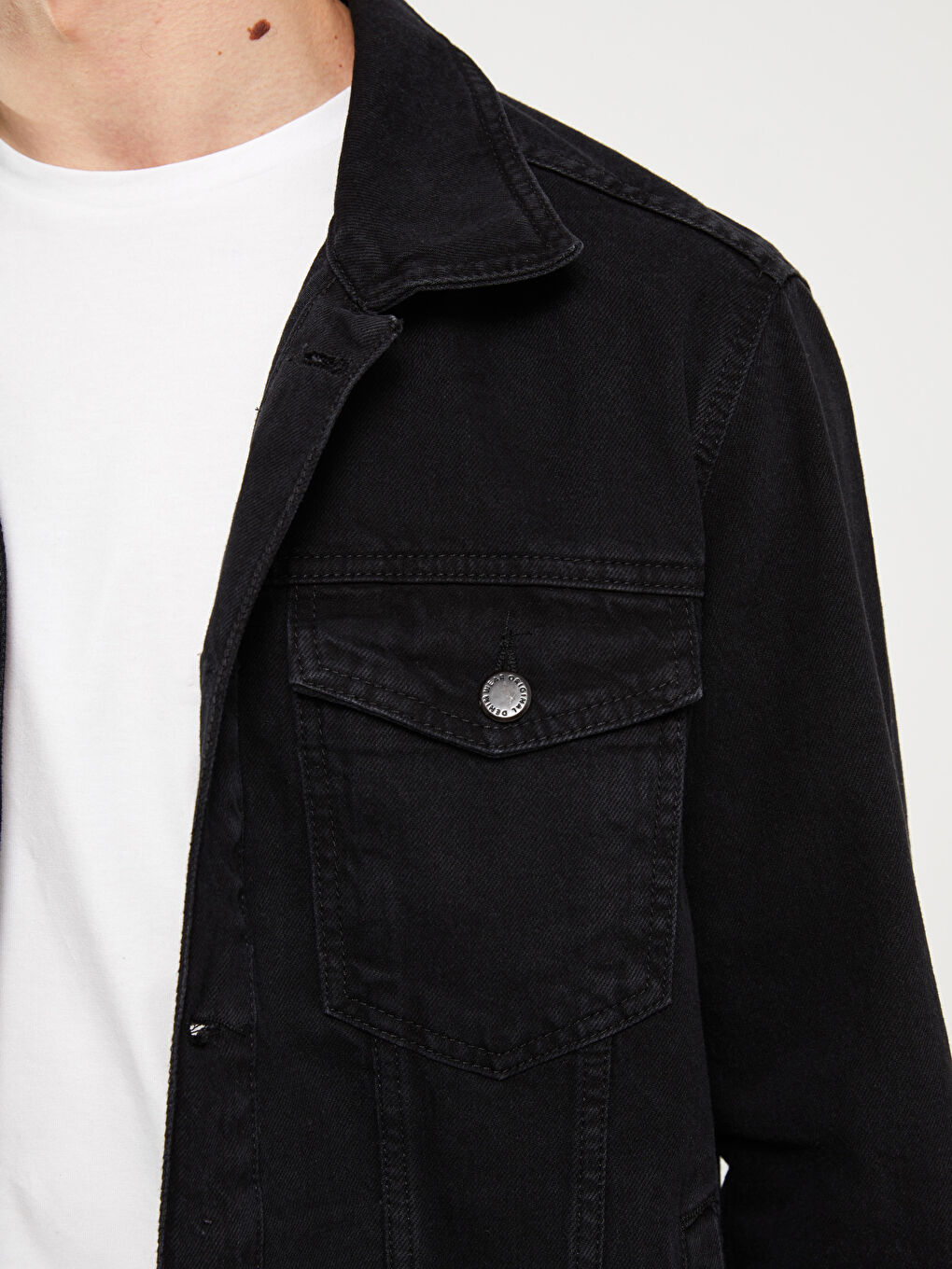 Standard Fit Men's Jean Jacket -S31640Z8-326