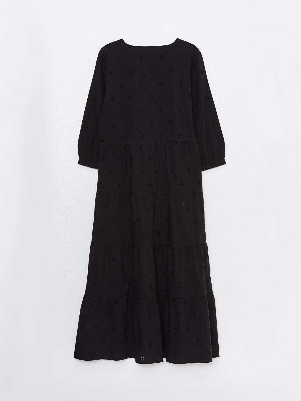 V-Neck Long Sleeve Women's Dress-6