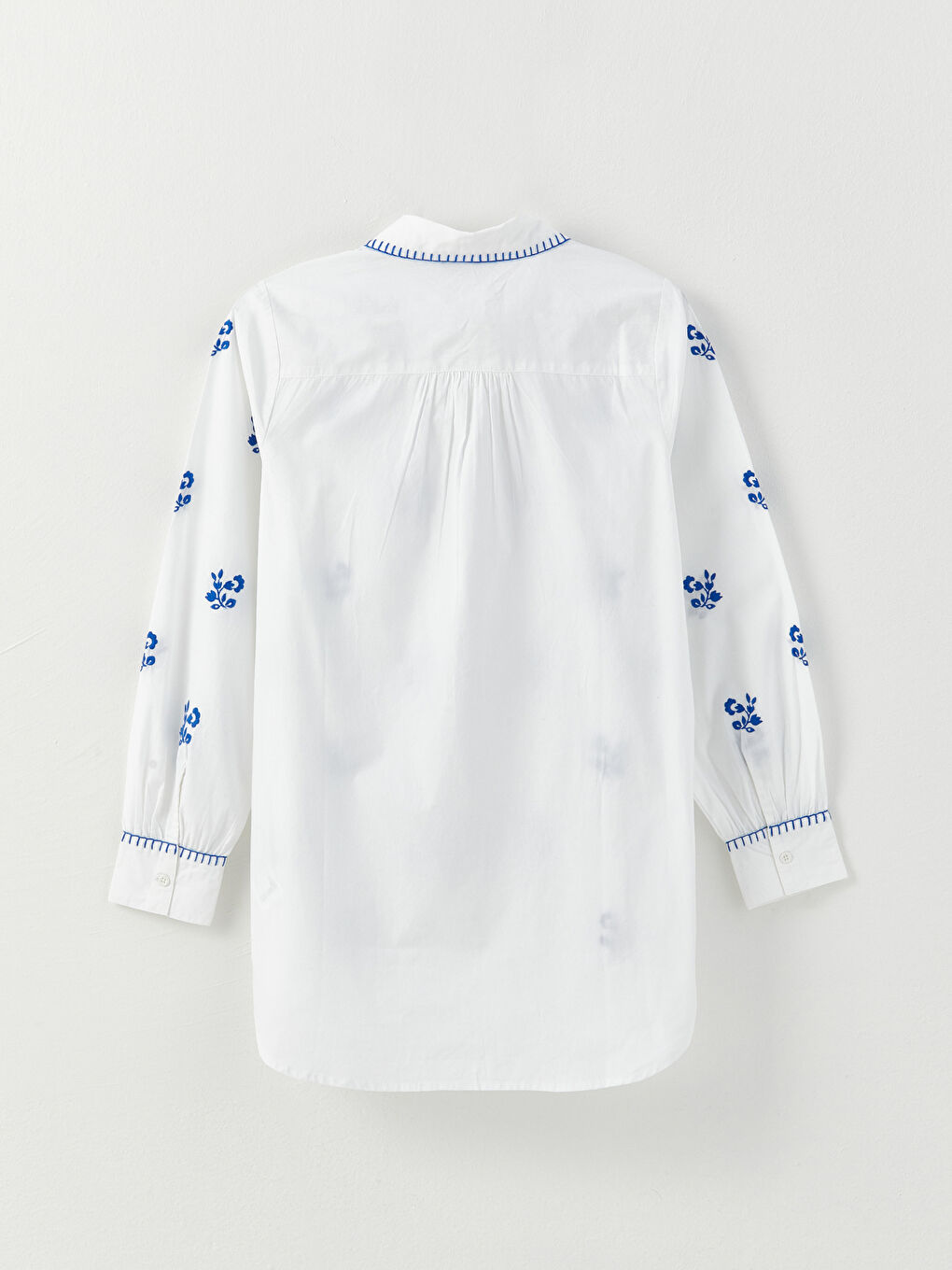 Embroidered Women's Shirt Tunic -S31665Z8-S23