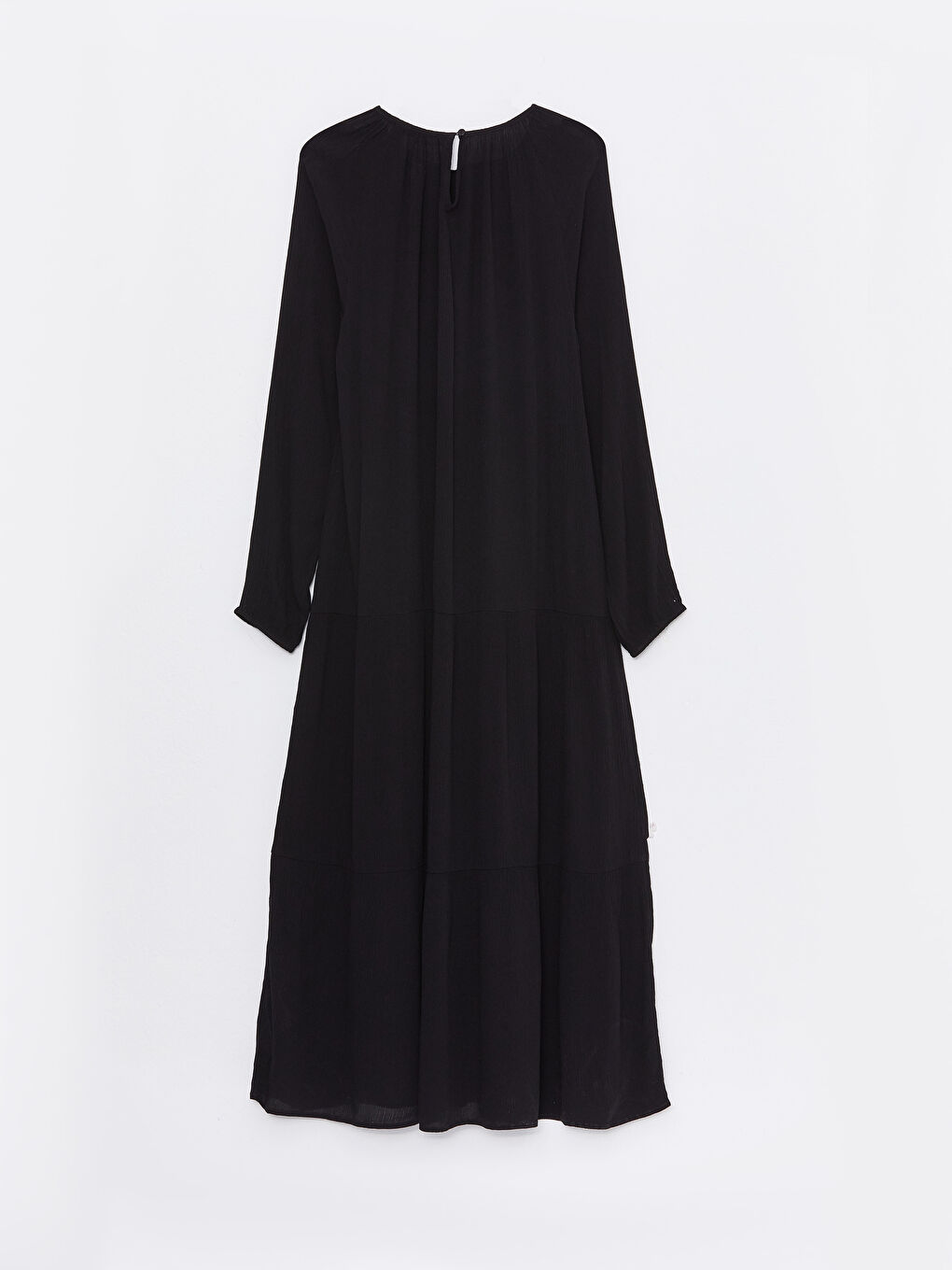 Crew Neck Plain Long Sleeve Women's Dress -S31668Z8-RQL