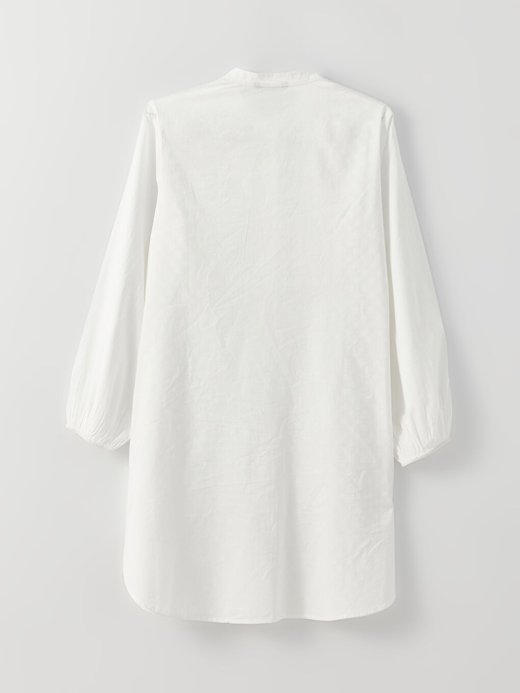 Henley Neckline Embroidered Women's Tunic -S31671Z8-SJT