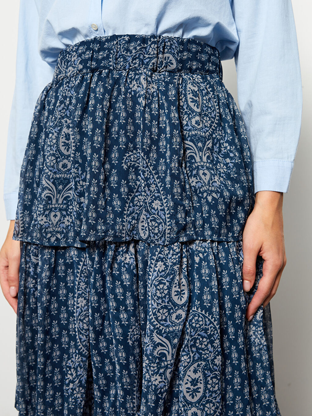 جيبة واسعة مريحة للسيدات-2