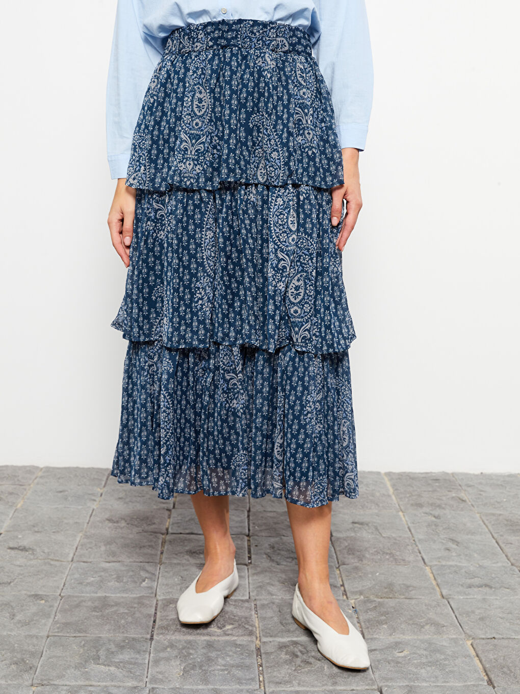 جيبة واسعة مريحة للسيدات-3