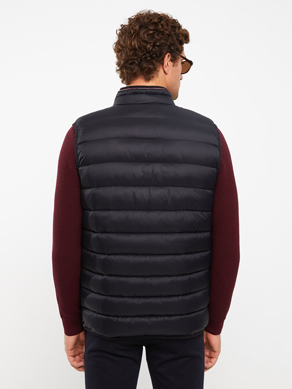 SOUTHBLUE Standard Fit Funnel Neck Men's Puffer Gilet -S31716Z8-CVL