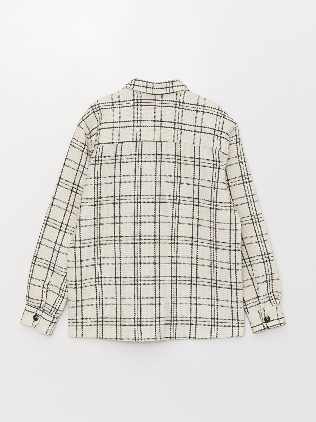 LCW Vision Regular Fit Long Sleeve Plaid Men's Flannel Shirt Jacket -S31753Z8-LLX