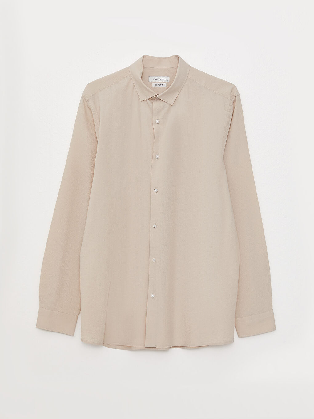 Slim Fit Long Sleeve Men's Shirt -S31757Z8-SXJ